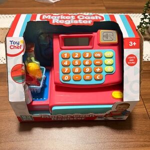 Market Cash Register Playset NEW
